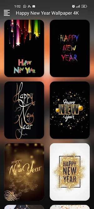 Happy New Year Wallpaper 4K Screenshot 3