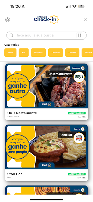 Melhor Check-In Screenshot 1