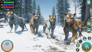 Wild Tiger Animal Survival Sim Screenshot 1