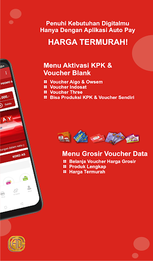 Auto Pay - Aplikasi Agen Pulsa & PPOB Screenshot 1