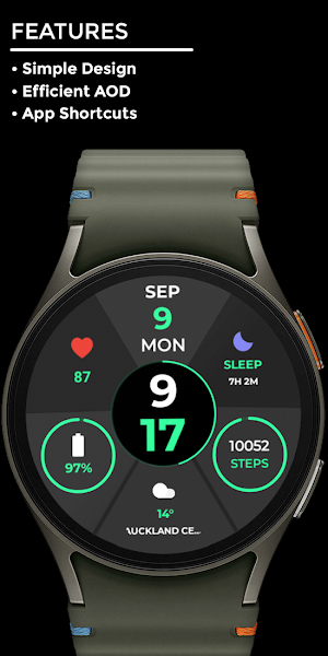 Night ver 33 - watch face Screenshot 1