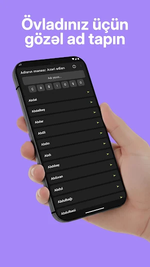 Adların mənası: Azəri adları Screenshot 0