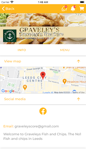 Graveleys Fish and Chips Screenshot 2