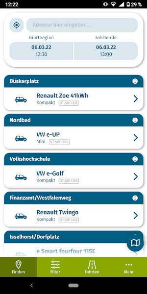 Share - bringt dich hin. Screenshot 1