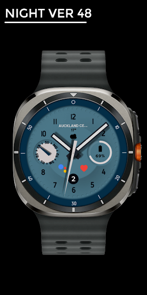 Night ver 48 - watch face Screenshot 0