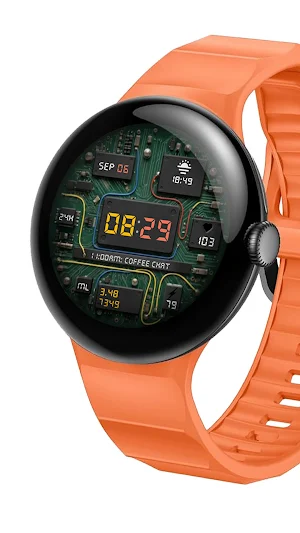 Electronic 05 Watch Face Screenshot 3