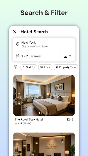 Hotel Search - Compare Prices Screenshot 1
