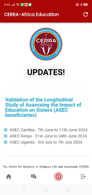 CERRA - Africa Education Screenshot 1