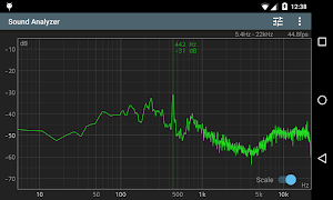 Sound Analyzer Screenshot 1