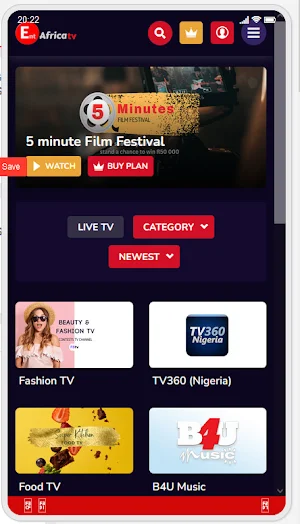Entertainment Africa TV Screenshot 3