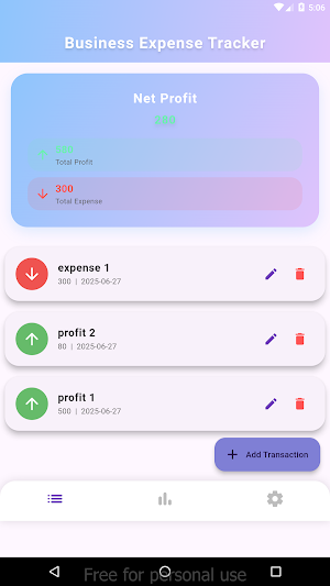 Business Expense Tracker screenshot 5