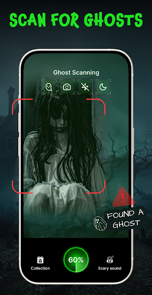 Ghost Detector Prank Radar Screenshot 1