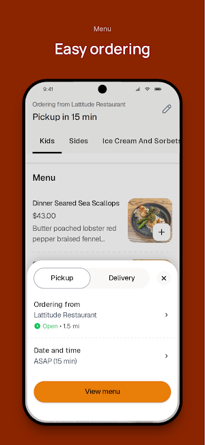 Lattitude Restaurant Screenshot 2