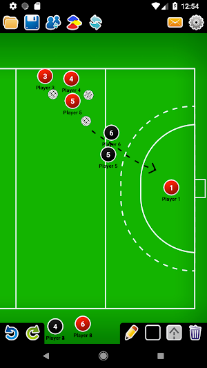 Coach Tactic Board: Hockey Screenshot 1