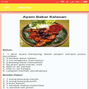 Resep Masakan Ayam Enak Screenshot 3