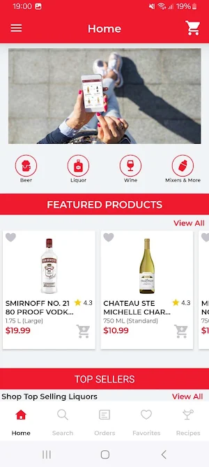 Burton's Liquor Mart Screenshot 0
