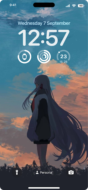 Anime Girl Wallpaper Screenshot 1