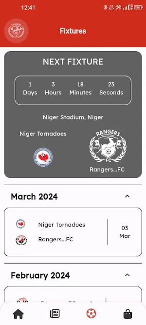 Rangers International FC Screenshot 3