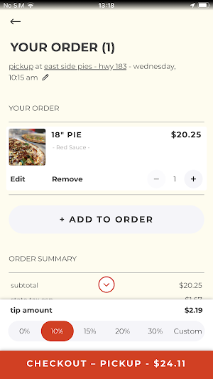 East Side Pies Screenshot 3