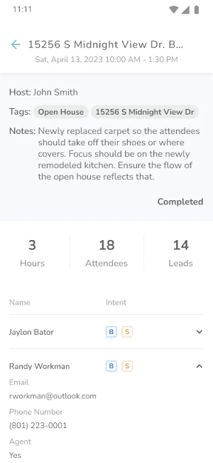 Brivity Open House Screenshot 1