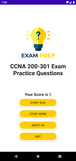 CCNA 200-301 Practice Question Screenshot 3