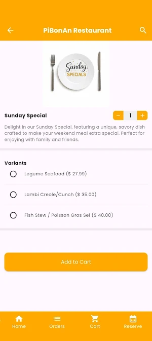 PiBonAn Restaurant Screenshot 0