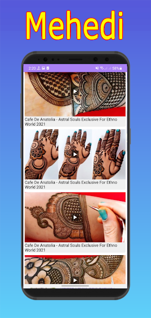 Eid Mehndi Designs 2023 Screenshot 1