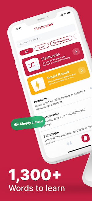 GRE Vocabulary Flashcards Screenshot 1