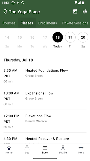 The Yoga Place Screenshot 1