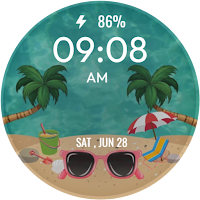 3D Water Summer WatchFace