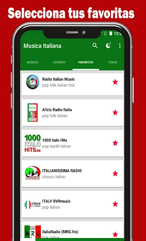 Italian Music Screenshot 2