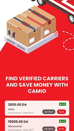 CAMIO – Transport Marchandise Screenshot 1