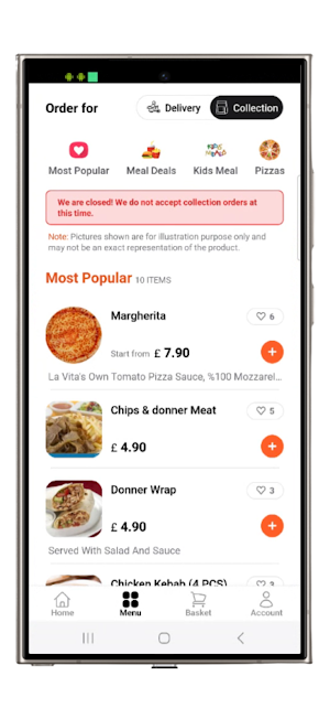 Pizza Lavita Cheadle Hulme Screenshot 1
