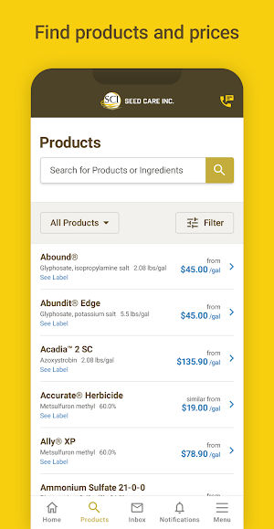 Seed Care Inc. Screenshot 1