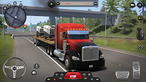 US Real Mega Truck Driver 3D Screenshot 2