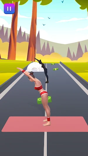 Yoga 3D Workout - Flex Run Screenshot 2