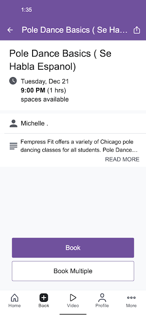 FEMPRESS Fit Screenshot 2
