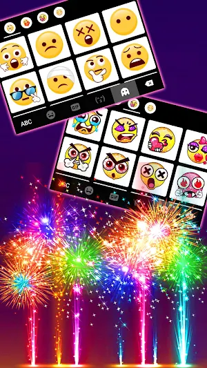 Happy New Year 2021 Keyboard Background Screenshot 3
