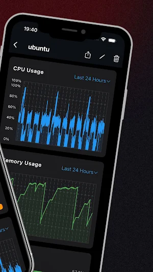 ServerHub: Server Monitor SSH Screenshot 1