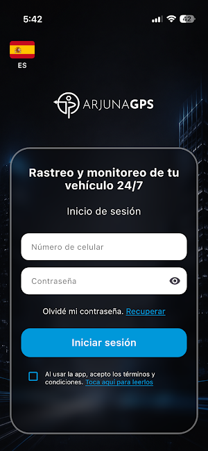 Arjuna GPS Screenshot 1