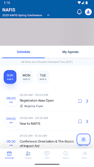 NAFIS Conference Screenshot 0