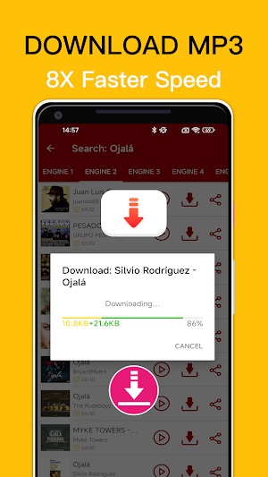 Download Music Mp3 Full Songs Screenshot 0