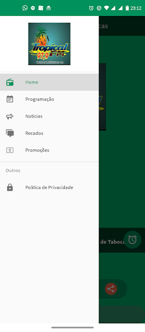 Rádio tropical FM De Tabocas Screenshot 1