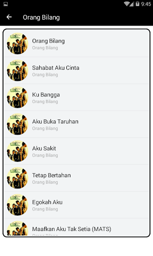 Wali Band Lagu Lirik Lengkap Offline Screenshot 2