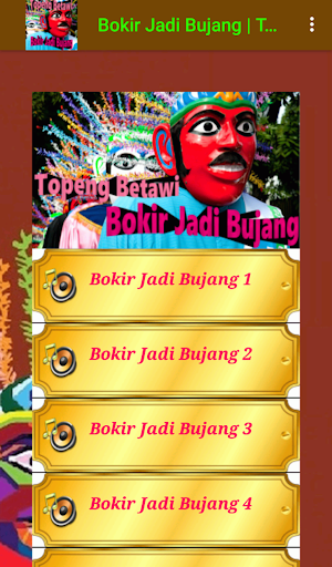 Bokir Bujang Topeng Betawi Screenshot 2