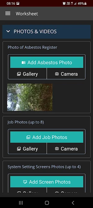 TAG Service Screenshot 2