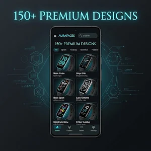 Smart Band 10 Watch Faces Screenshot 1