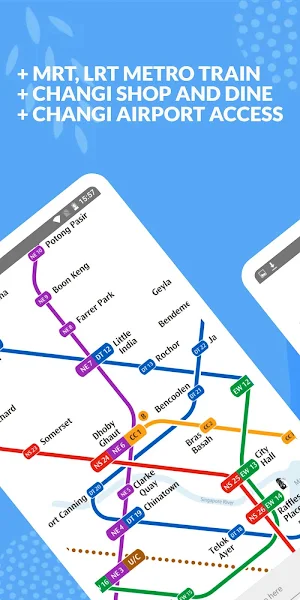 Singapore MRT and LRT FREE Screenshot 1