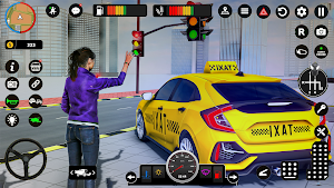 Taxi Simulator : Taxi Games Screenshot 0