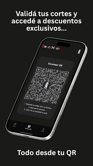 Beardhook: Descuentos barberia Screenshot 0